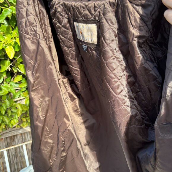 X Files “ The End” Leather Suede Down Jacket Series Finale 2002 - Picture 7 of 7